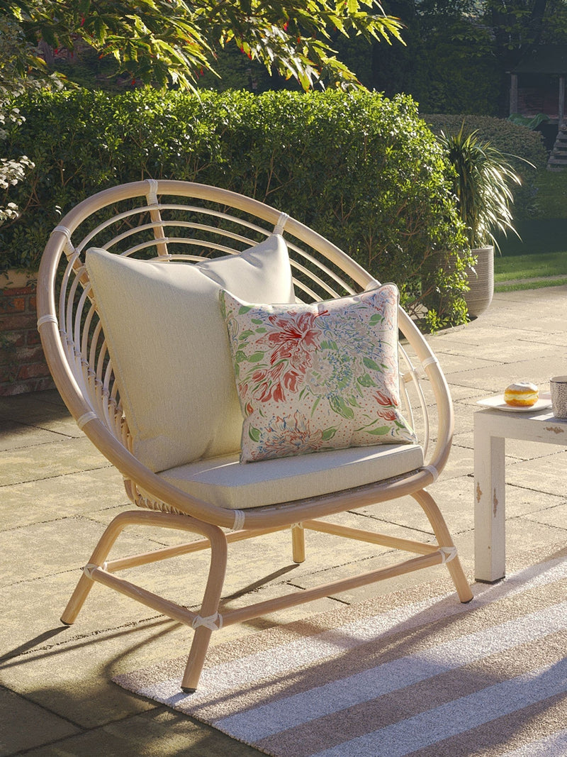 Laura Ashley Cream Lilith scatter cushion (British brand)