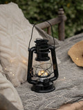 Lights4fun Black Storm battery lantern 24.5cm - British product