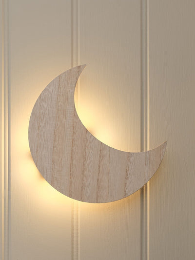 Next Lights4fun Natural Moon Wall Light Children's Night Light- Buy online at McGrocer