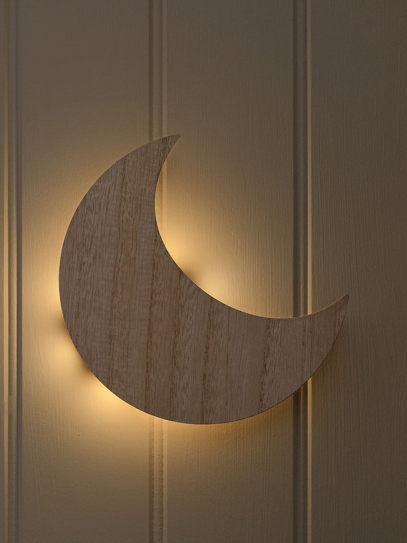 Lights4fun moon wall light 20cm, UK version