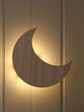Lights4fun moon wall light 20cm, UK version