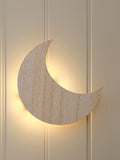 Lights4fun moon wall light 20cm, UK version