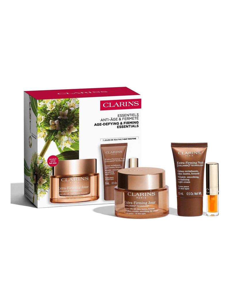 Clarins Extra-Firming Gift Set with day and night creams (British brand)