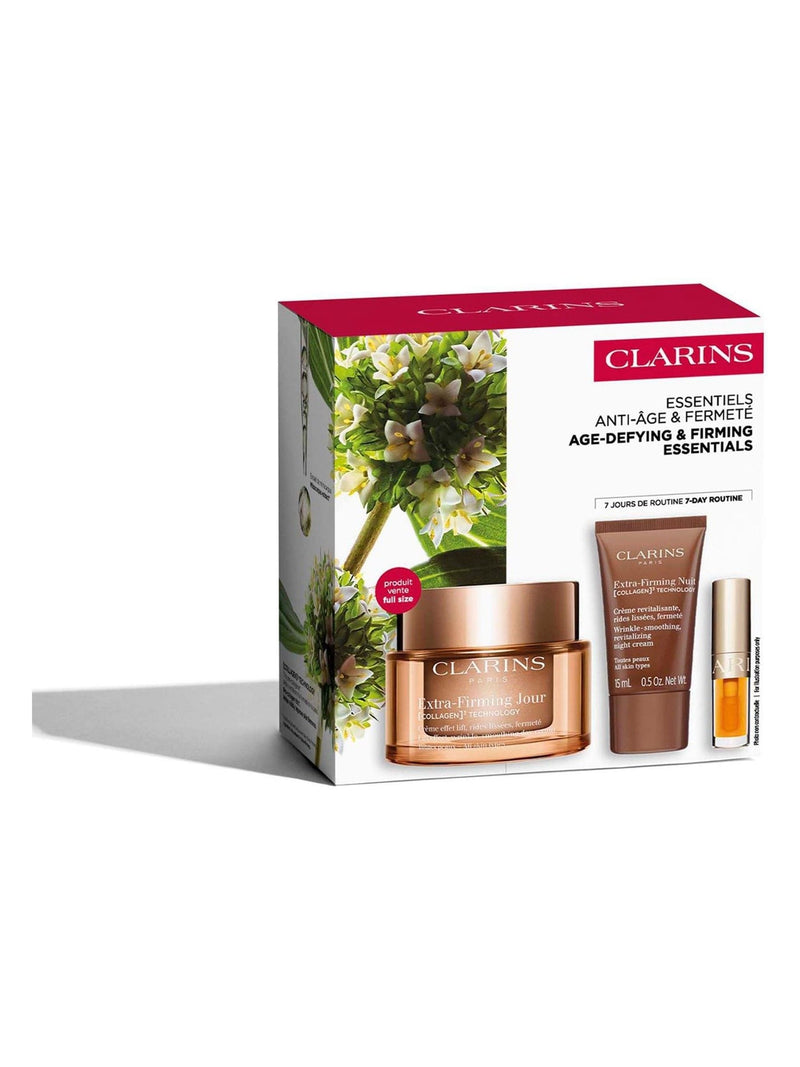 Clarins Extra-Firming Gift Set with day and night creams (British brand)