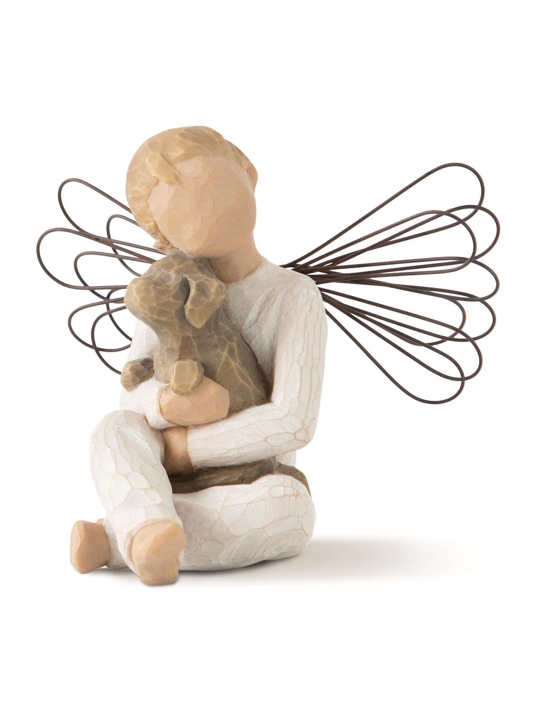 Willow Tree off white Angel of Comfort figurine 8cm, UK version