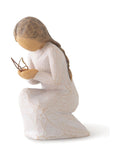 Willow Tree off white quiet wonder figurine (British brand)