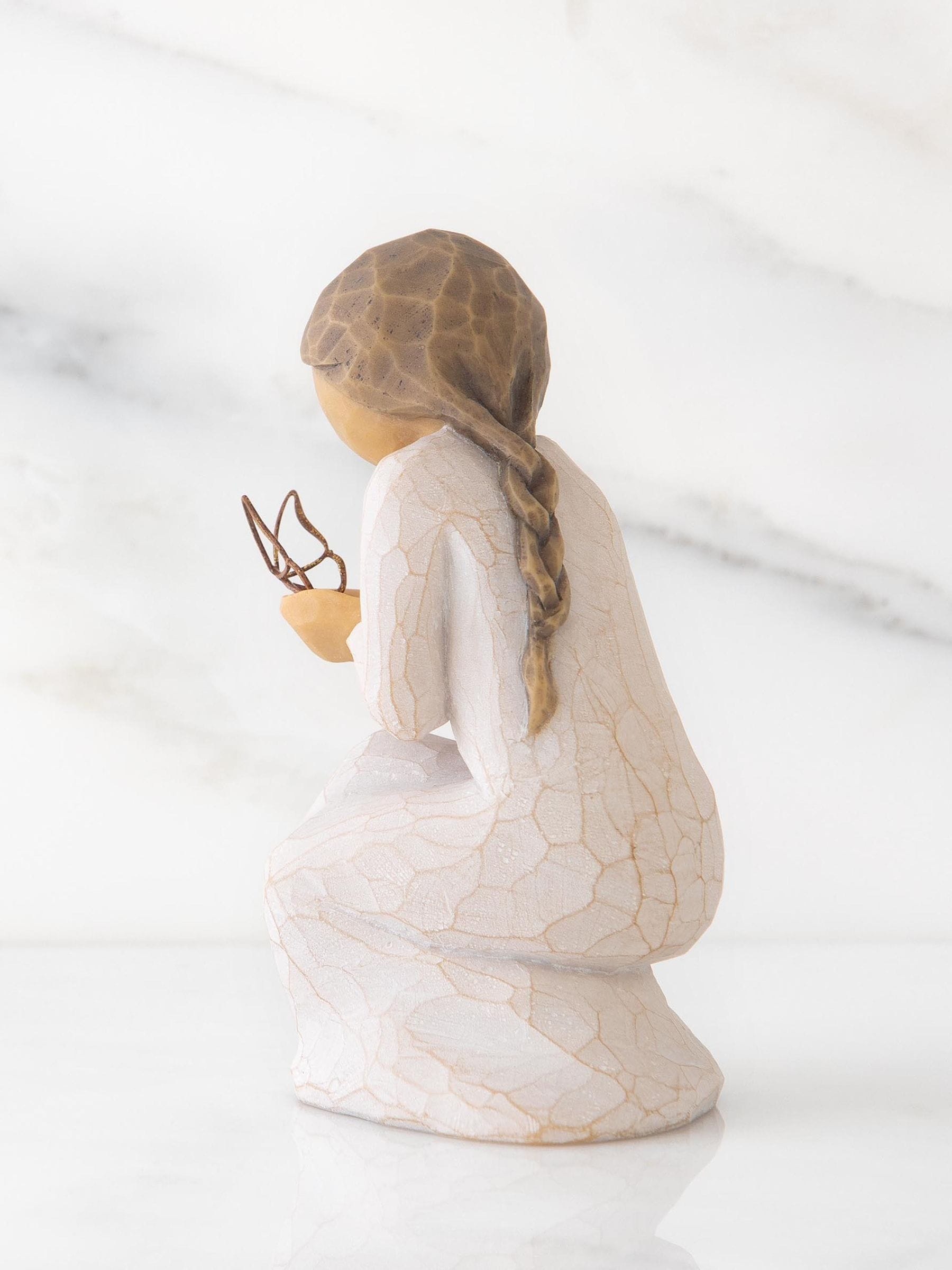 Willow Tree off white quiet wonder figurine (British brand)