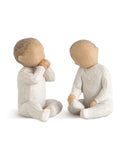 Willow Tree Two Together figurine off white stoneware - British product