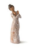 Willow Tree off white music speaks darker skin figurine - British product