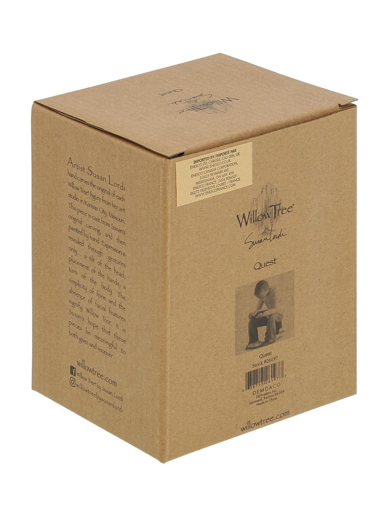 Willow Tree Off White Quest figurine stoneware 10cm (British brand)