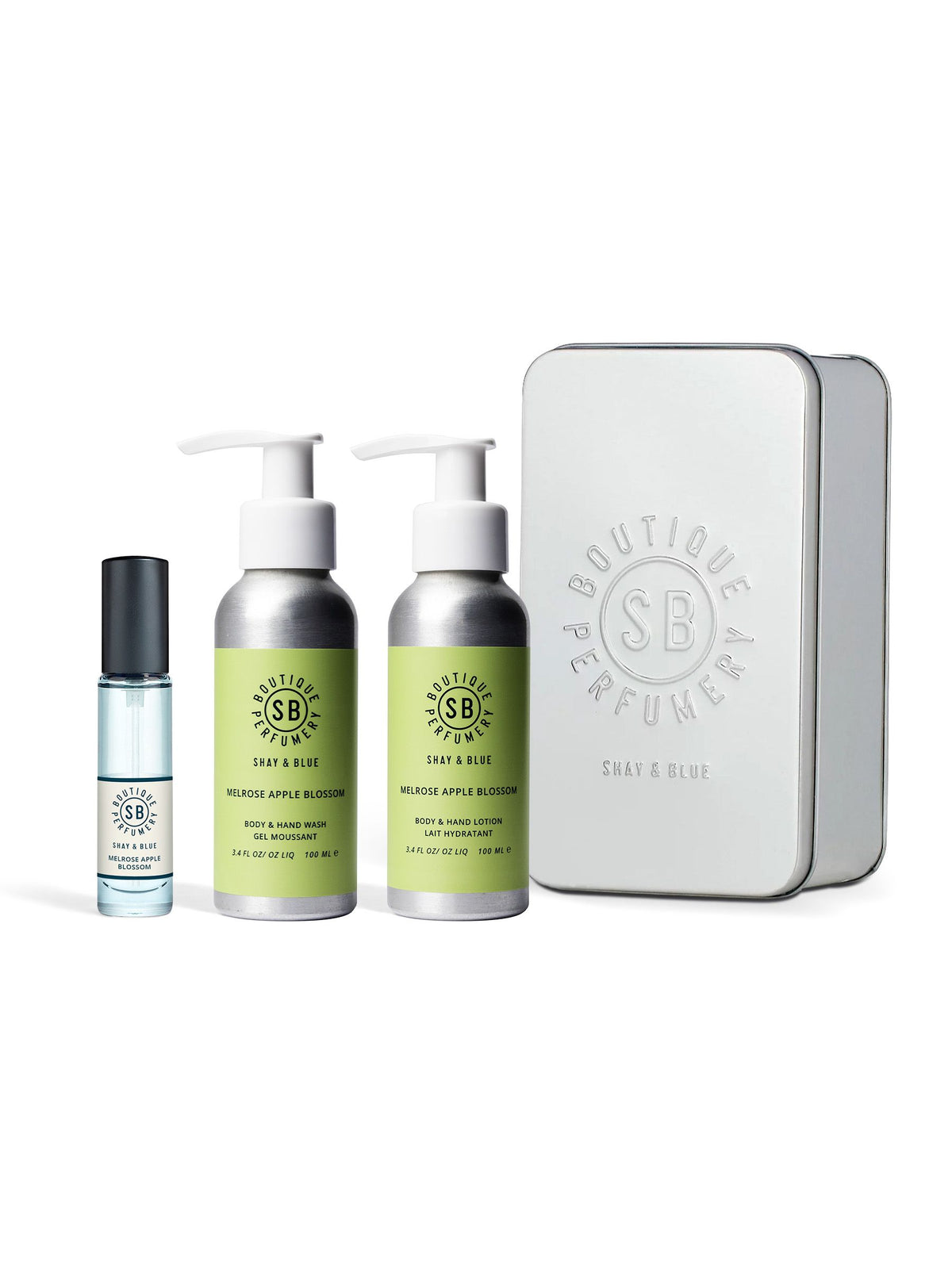 Shay & Blue Melrose Apple Blossom gift set, UK version