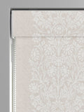 William Morris Blackthorn woven stripe roman blind (British brand)