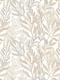 Hoopla Walls Noir Mix Verdant Leaves Wallpaper A4 Sample