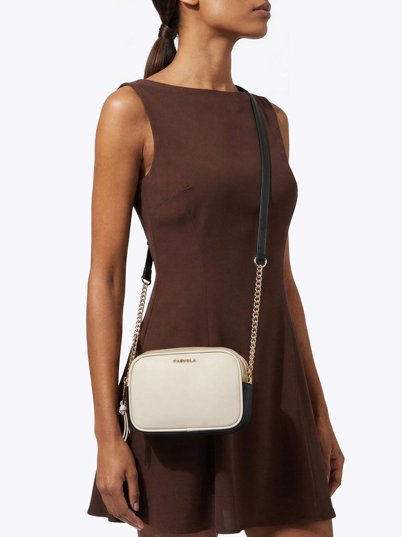 Carvela cross-body bag bone synthetic rubber, UK version