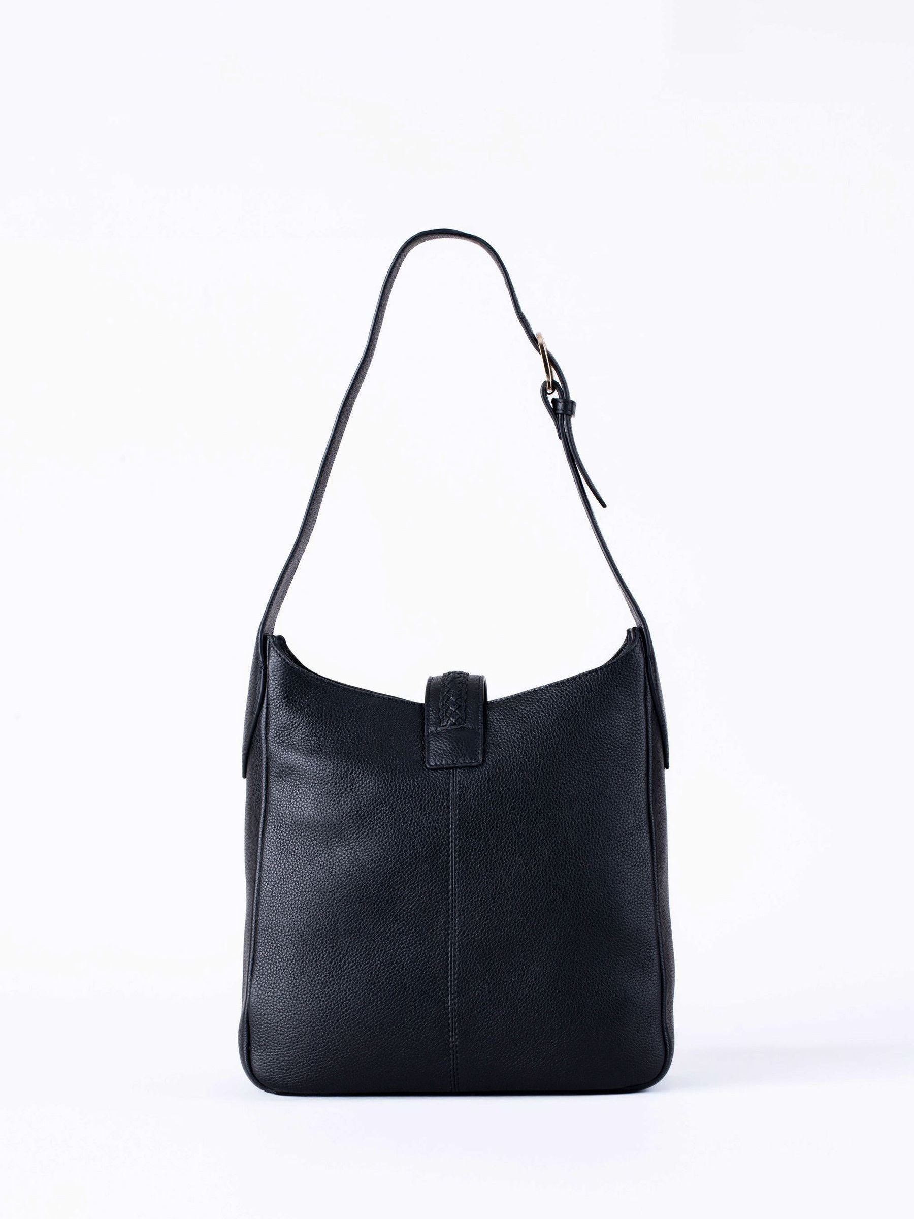 Lakeland Leather black Dalston shoulder bag, UK version
