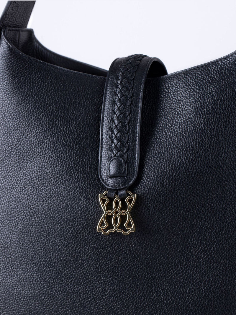Lakeland Leather black Dalston shoulder bag, UK version