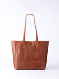 Lakeland Leather Brown Patterdale tote bag - British product