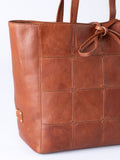 Lakeland Leather Brown Patterdale tote bag - British product