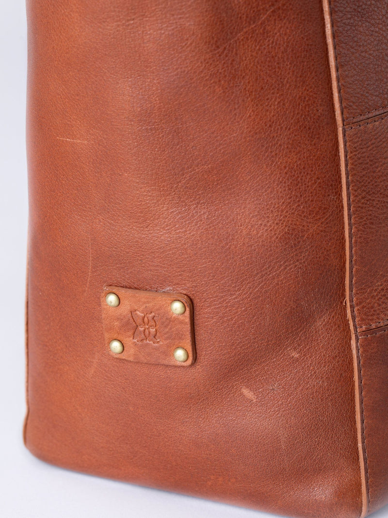 Lakeland Leather Brown Patterdale tote bag - British product