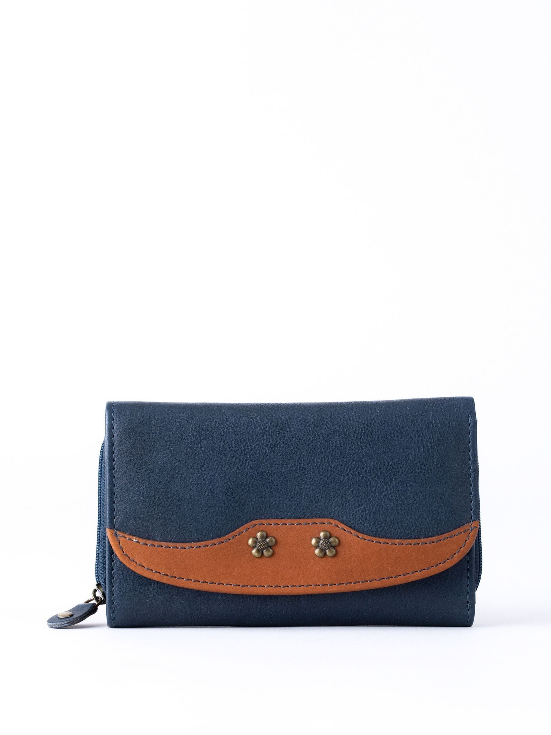 Lakeland Leather Brown Hartsop Flapover Purse