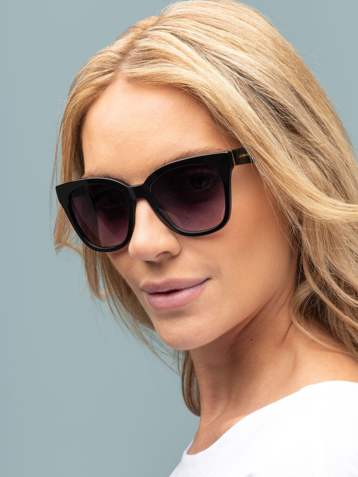 Laura Ashley Brown Oversized Sunglasses