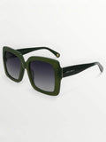 Laura Ashley oversized square sunglasses black gradient, imported from the UK