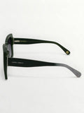 Laura Ashley oversized square sunglasses black gradient, imported from the UK