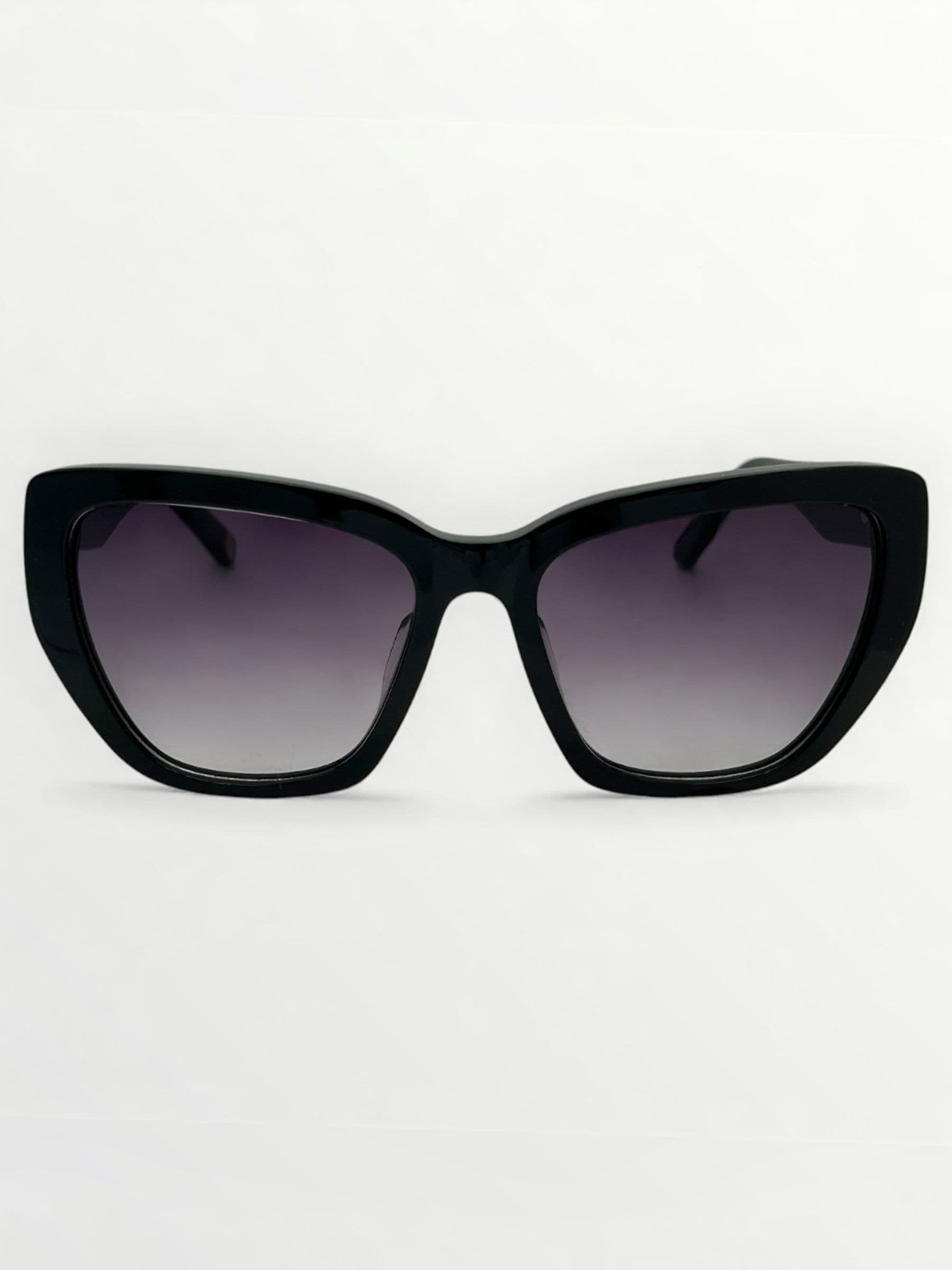 Laura Ashley black geometric sunglasses - British product