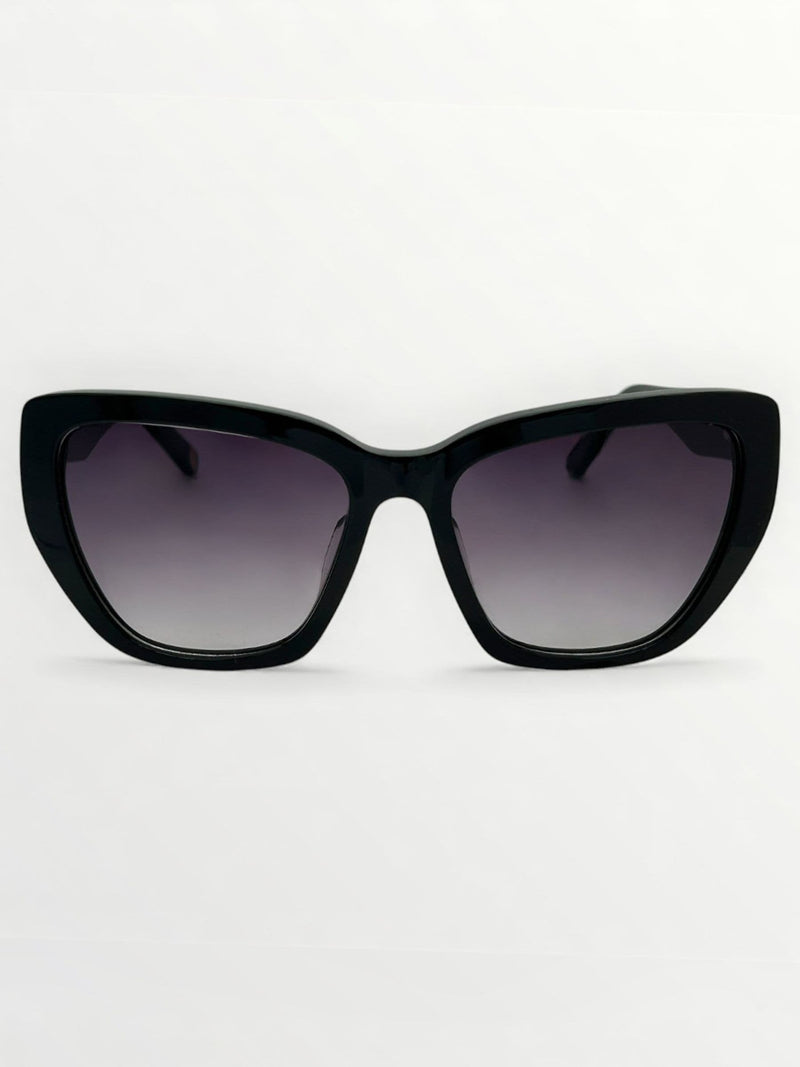 Laura Ashley black geometric sunglasses - British product