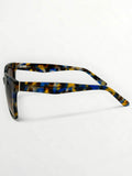 Laura Ashley brown oversized sunglasses with black gradient lenses, imported from the UK