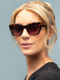 Laura Ashley Red Winged Sunglasses