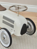My 1st Years personalised white metal ride on car - British product