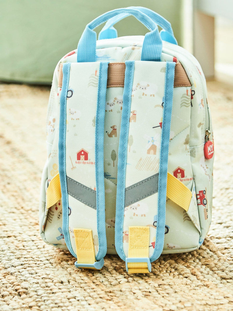 My 1st Years personalised farm mini backpack, UK version
