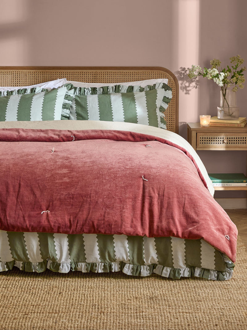 Wylder Green Edie Cotton Velvet Bedspread