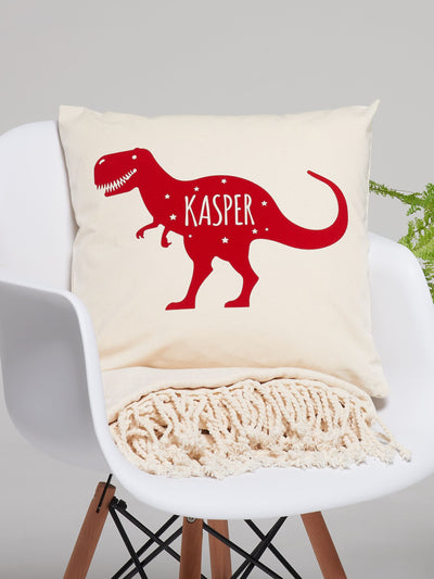 Next No Ordinary Gift Personalised Children's Dinosaur Cushion 45cm x 45cm- Buy online at McGrocer