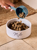 No Ordinary Gift personalised heart pet bowl, imported from the UK