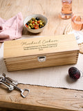 No Ordinary Gift personalised retirement wine box 35x10x10cm, UK version