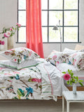 Designers Guild fuchsia pink Japanese magnolia pillowcases set (British brand)