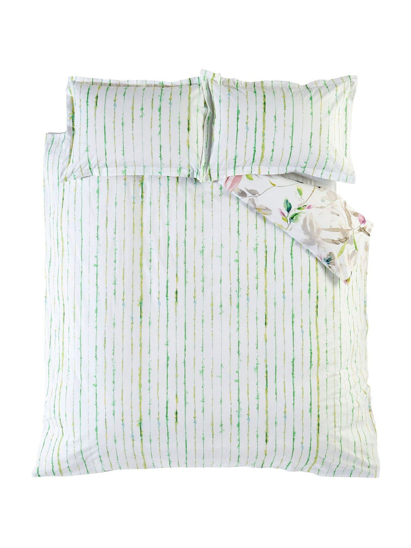 Designers Guild fuchsia pink Japanese magnolia pillowcases set (British brand)