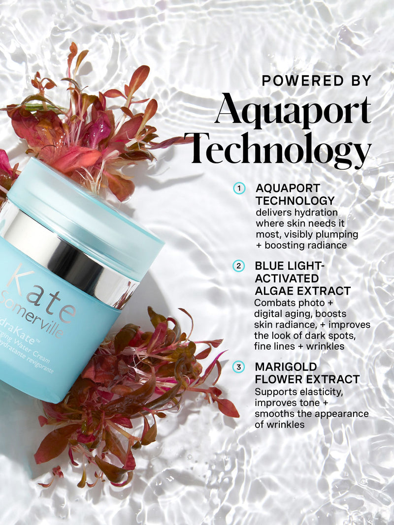 Kate Somerville HydraKate Recharging Water Cream 50ml, imported from the UK