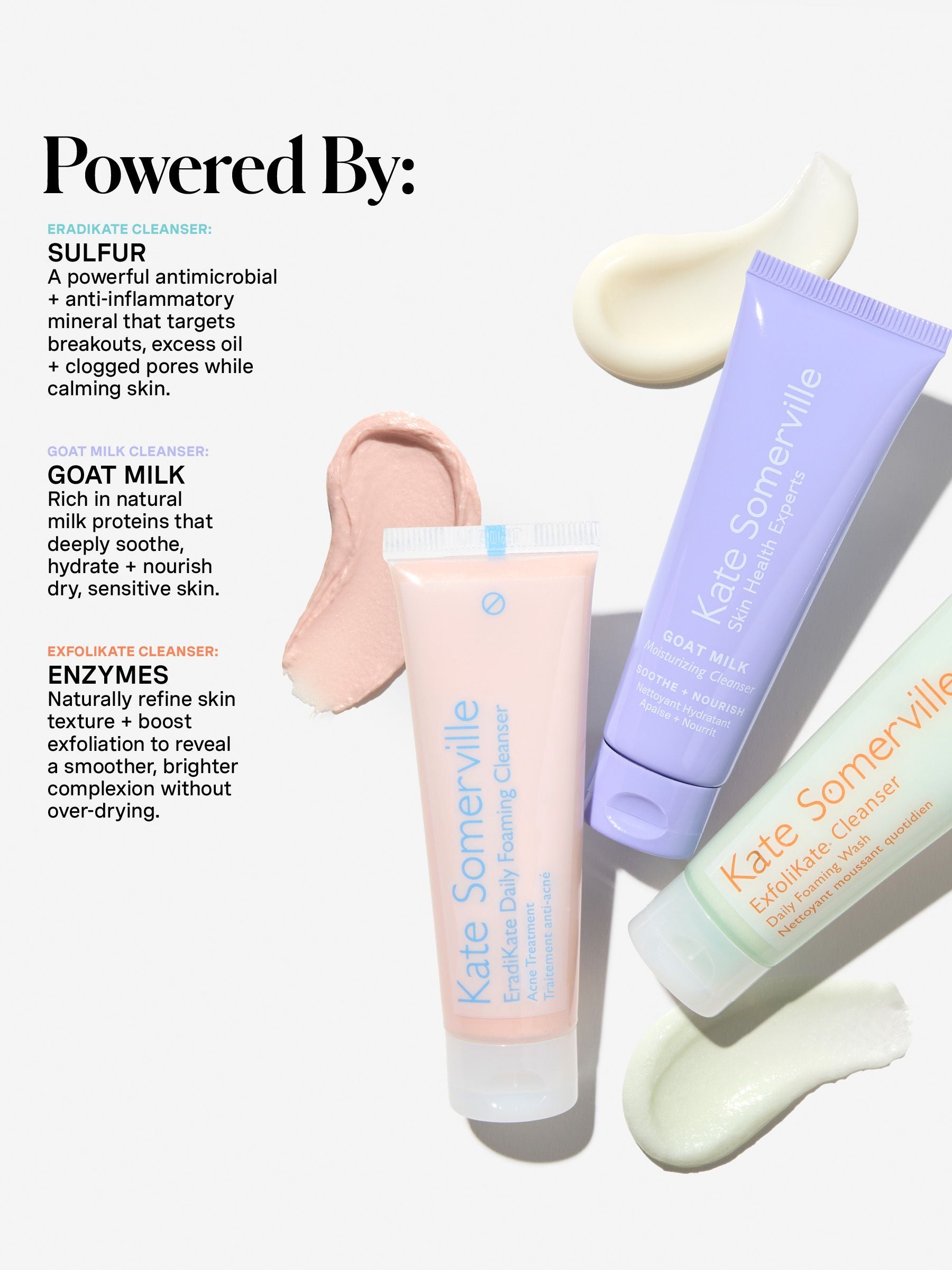 Kate Somerville Pore-fect Skin Edit travel kit - British product