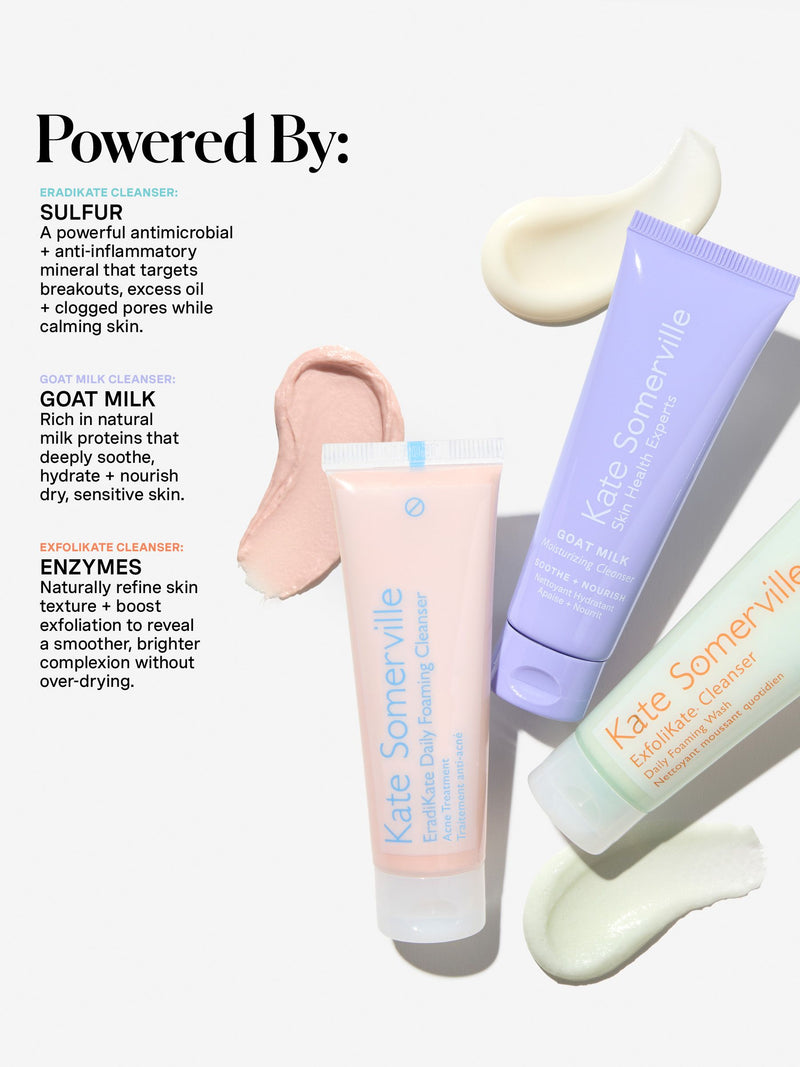 Kate Somerville Pore-fect Skin Edit travel kit - British product