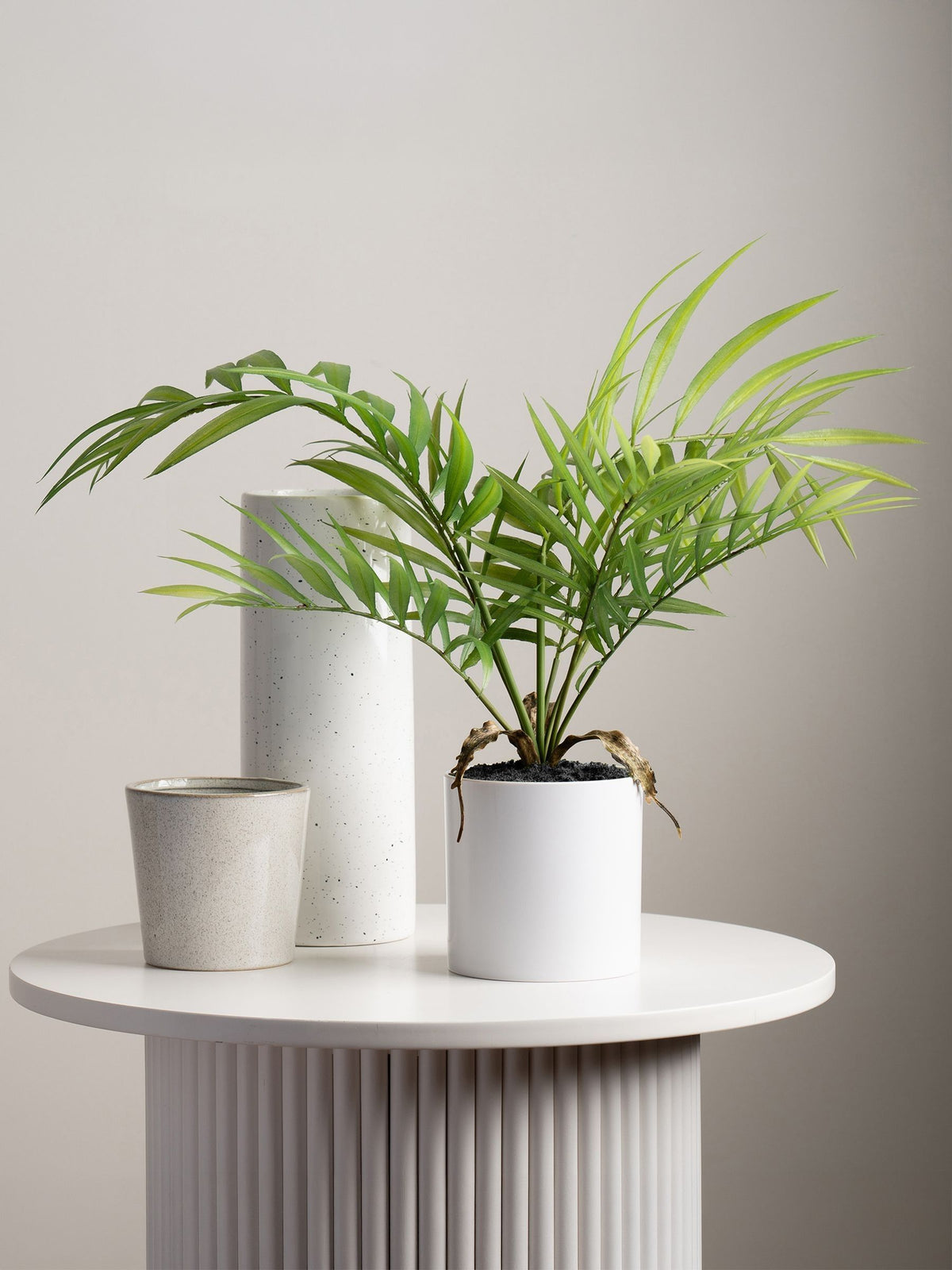 Scottish Everlastings artificial fern tree 40cm, imported from the UK