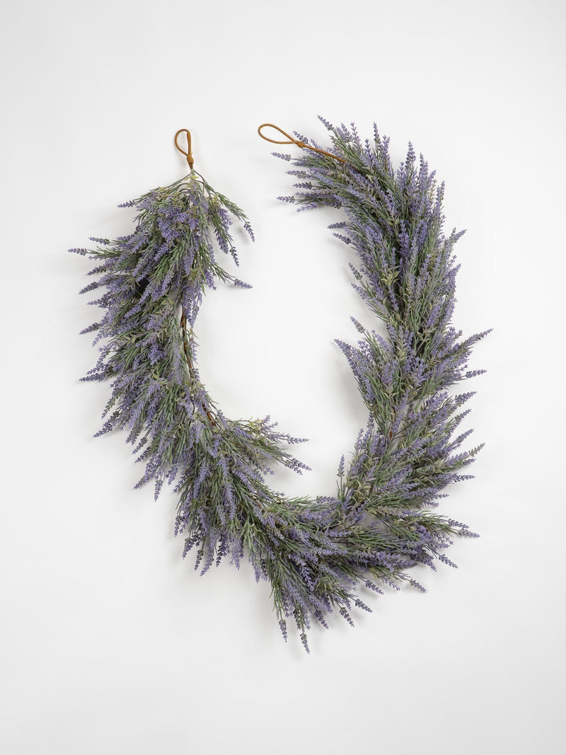 Scottish Everlastings Ltd trailing lavender garland 183cm, UK version