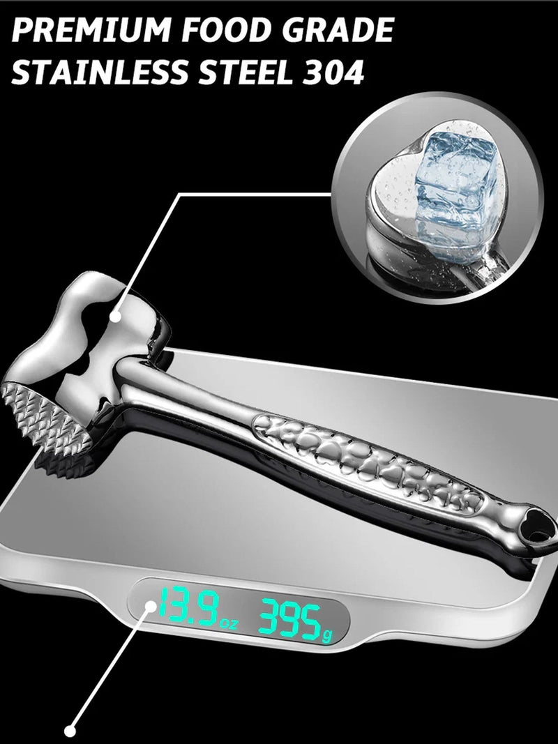 Gourmet Easy heart-shaped meat tenderizer stainless steel (British brand)