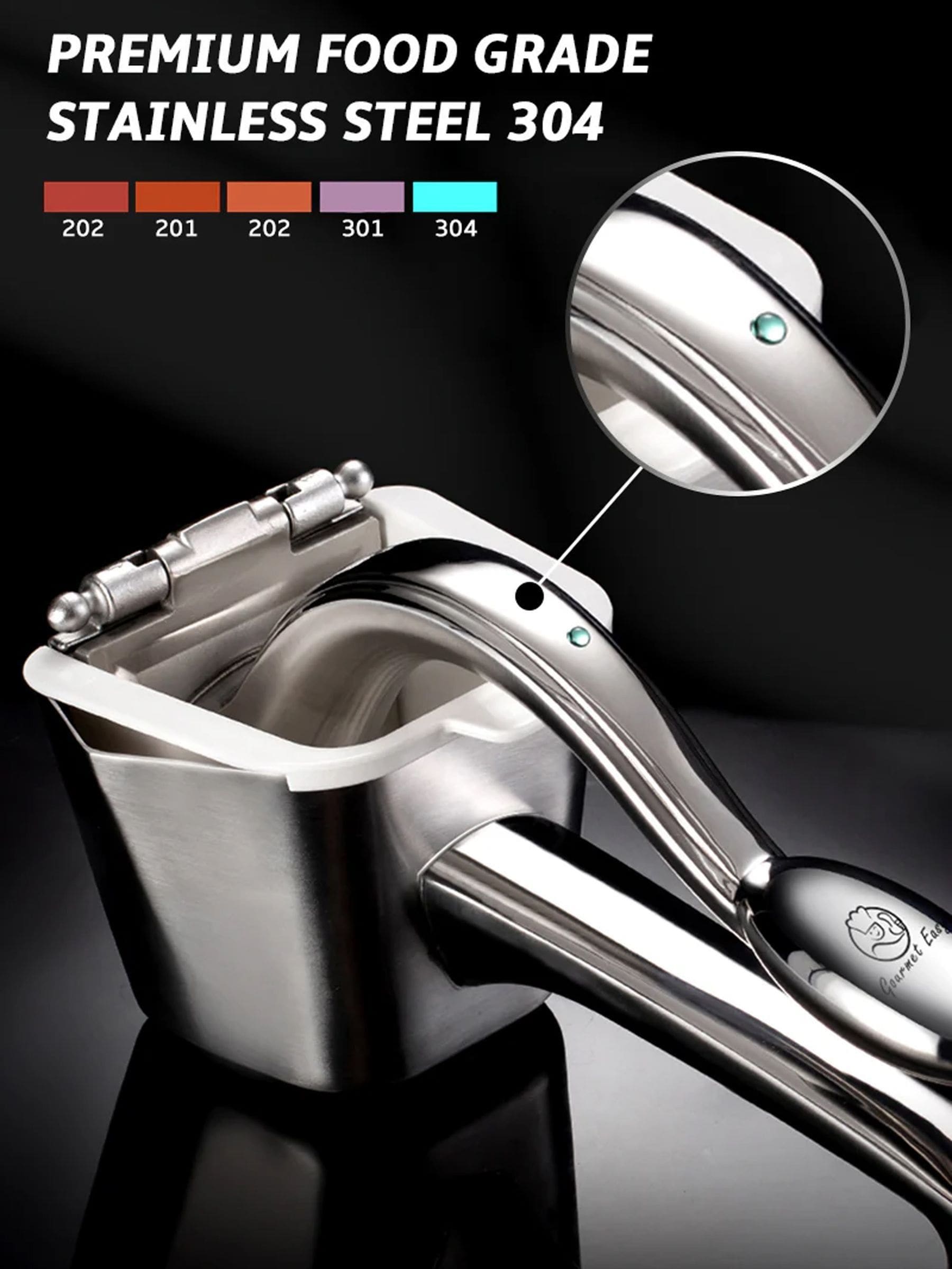 Gourmet Easy stainless steel lemon squeezer heavy-duty - British product