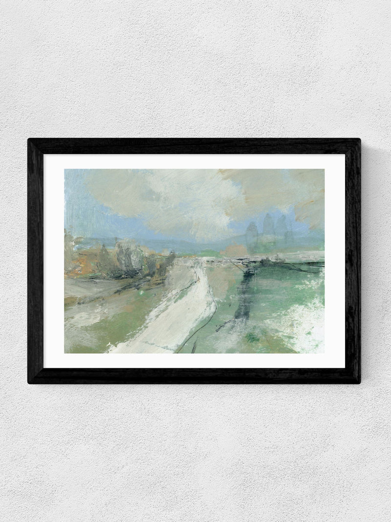 East End Prints Bramble Brook wall art print by Dan Hobday (British brand)