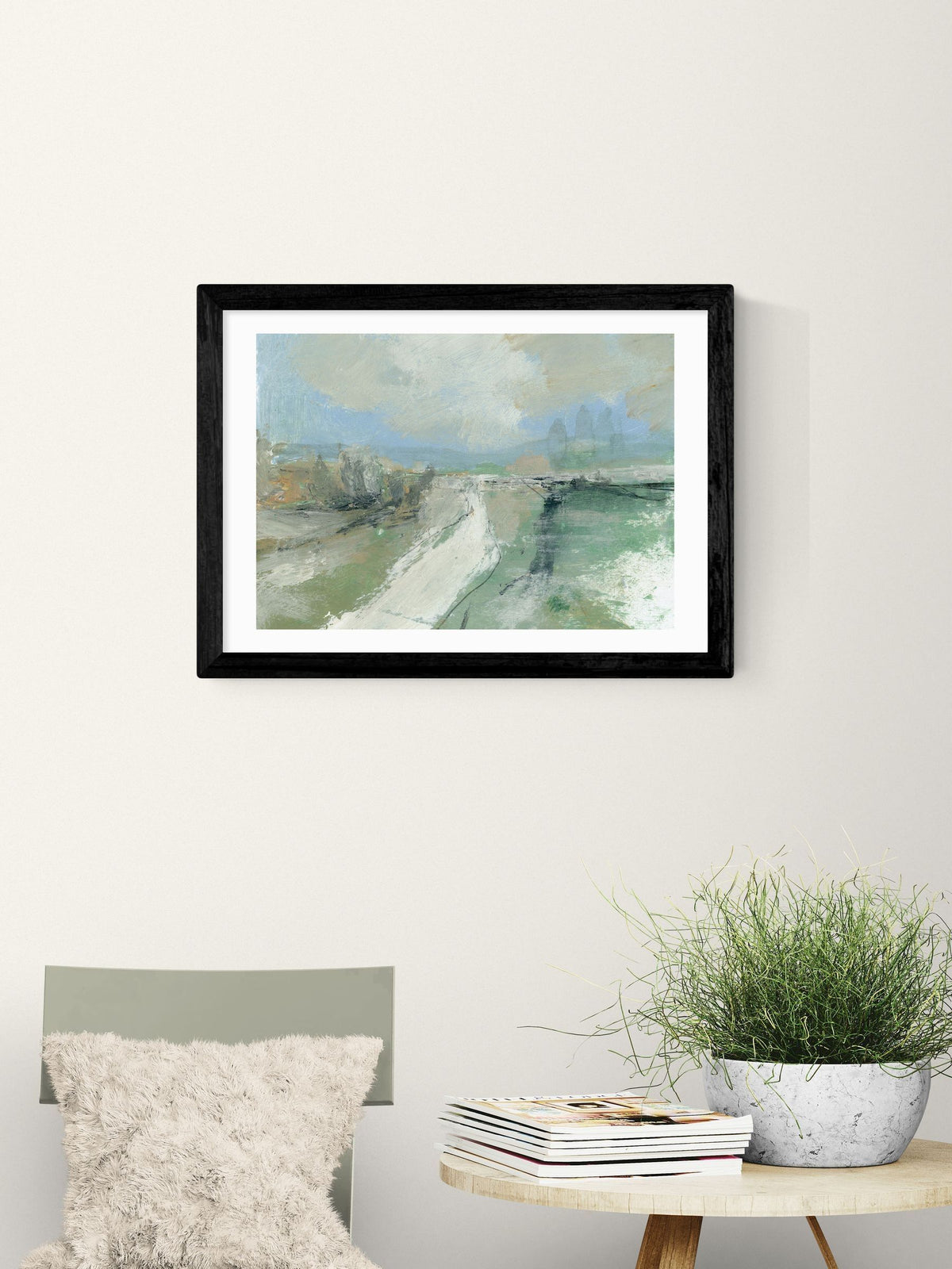 East End Prints Bramble Brook wall art print by Dan Hobday (British brand)