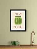 East End Prints Pickle wall art print - British product