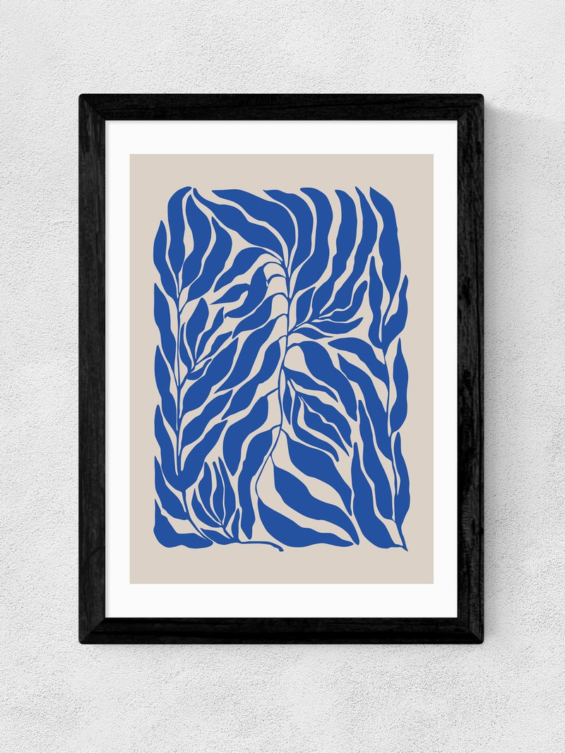 East End Prints black botanical poster wall art multi-size, UK version